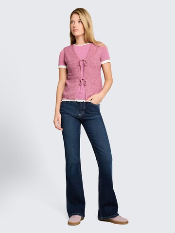 TOM TAILOR DENIM Weste in Pink