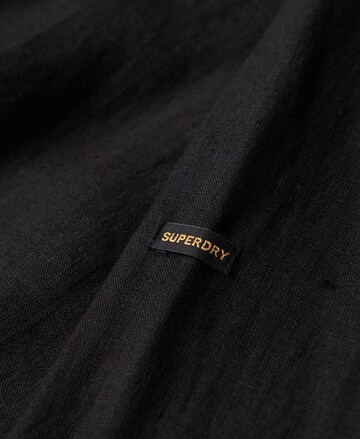 Superdry Regular fit Button Up Shirt in Black