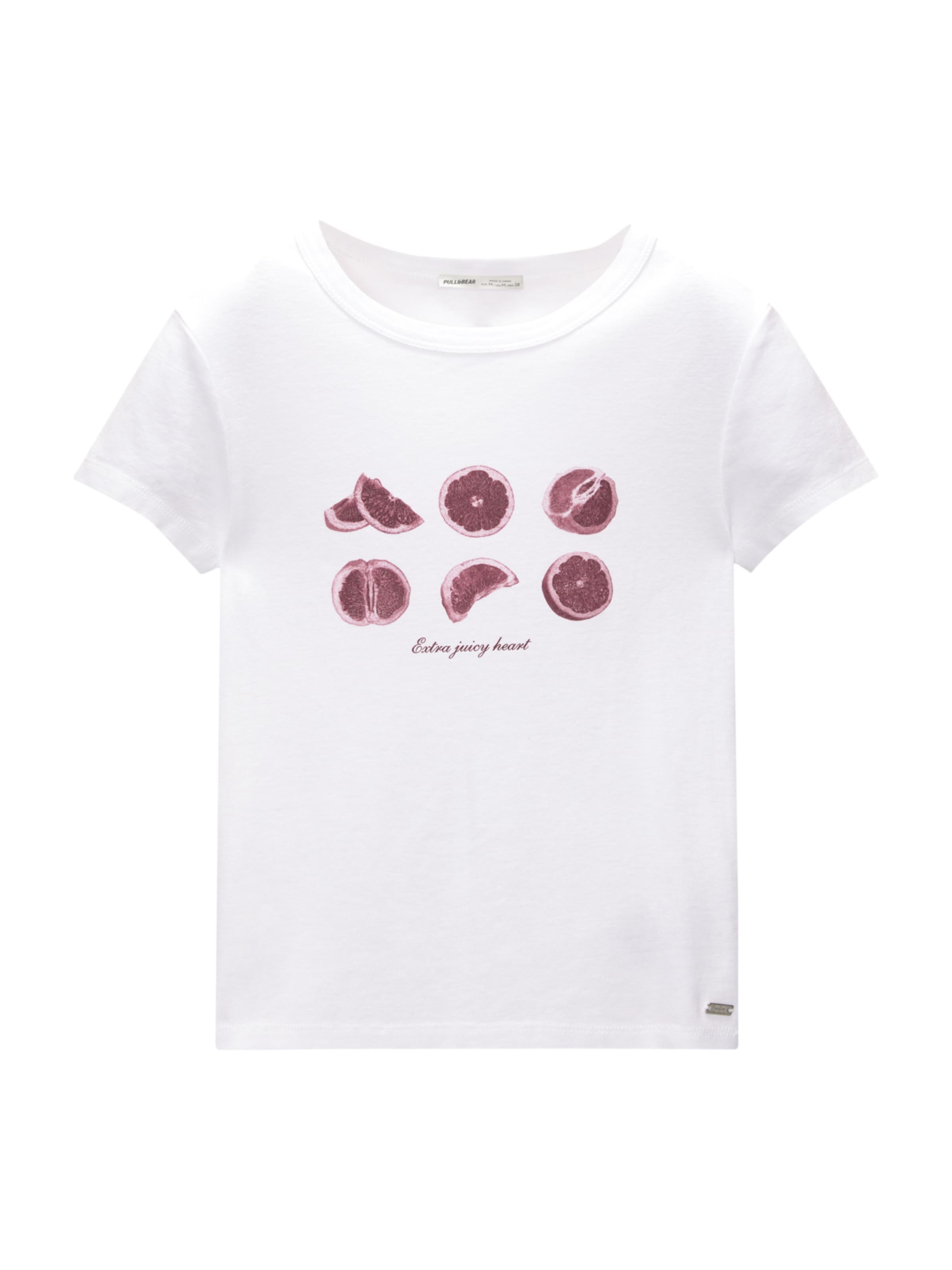 Pull&Bear T-shirt i grå: framsida