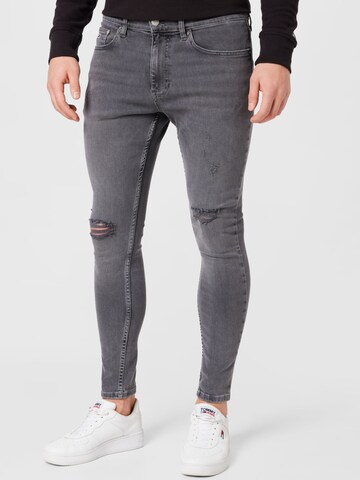 Tommy Jeans Jeans 'FINLEY' in Grau: predná strana
