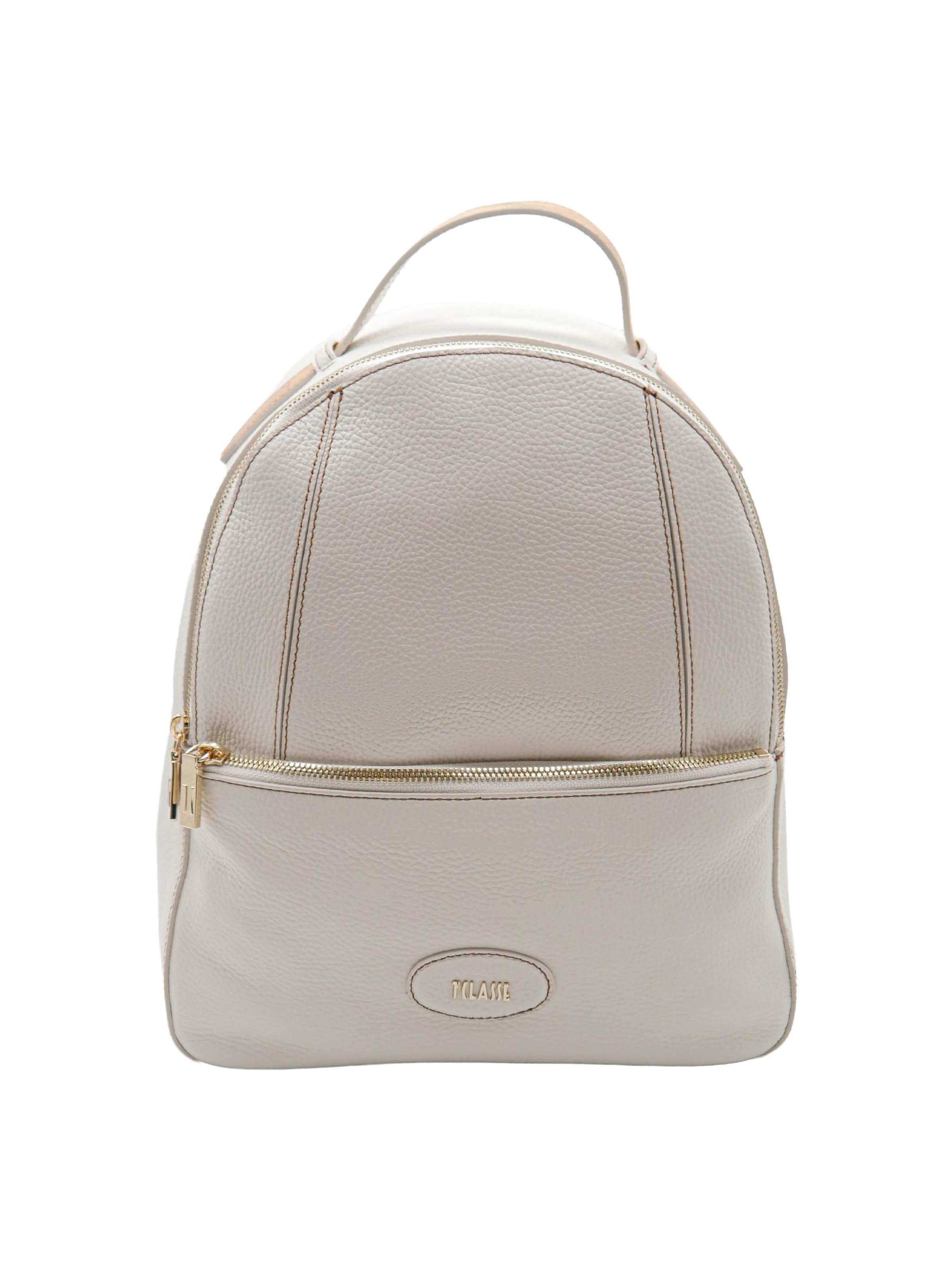 Alviero Martini Backpack 'ZAINO' in Beige: front