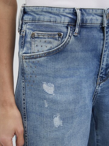 Mavi Tapered Jeans 'LEILA' in Blau