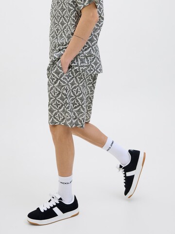JACK & JONES Loose fit Trousers in White