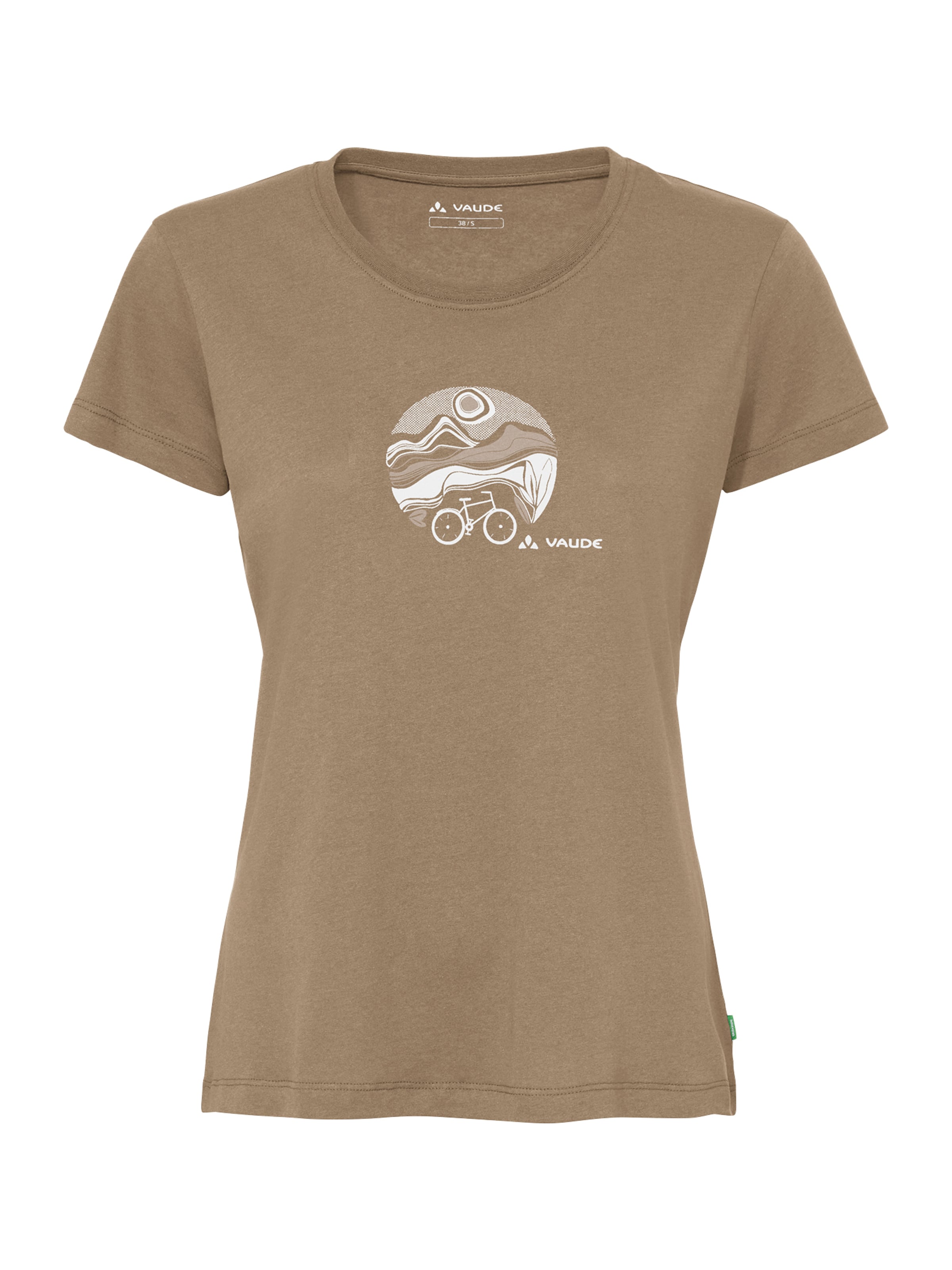 VAUDE T-Shirt in beige / weiß, Produktansicht