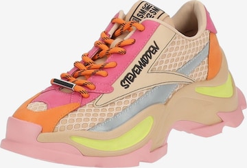 STEVE MADDEN Sneakers laag 'Zoomz' in Beige: voorkant
