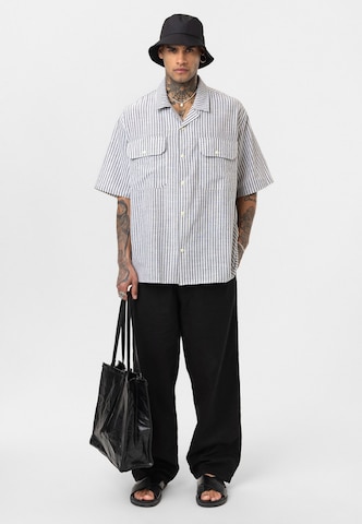 Dandalo Comfort fit Button Up Shirt 'Rik' in Black