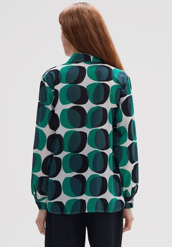 OPUS Blouse 'Fumine witty' in Groen