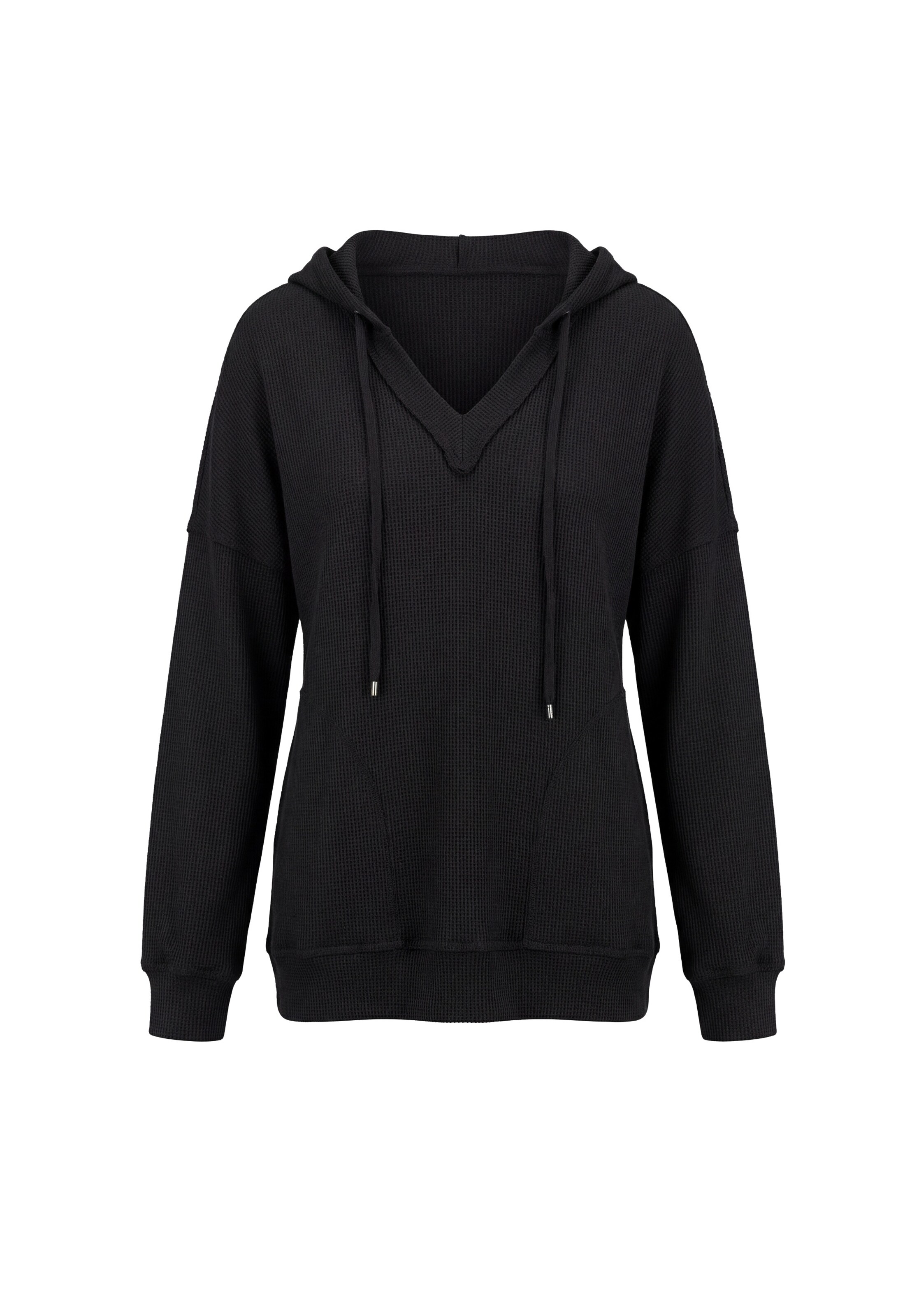 usha BLACK LABEL - Sudadera en negro: frente