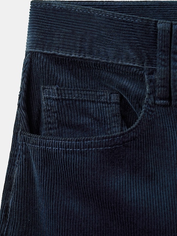 MANGO Bő szár Nadrág 'CARMENP' - kék