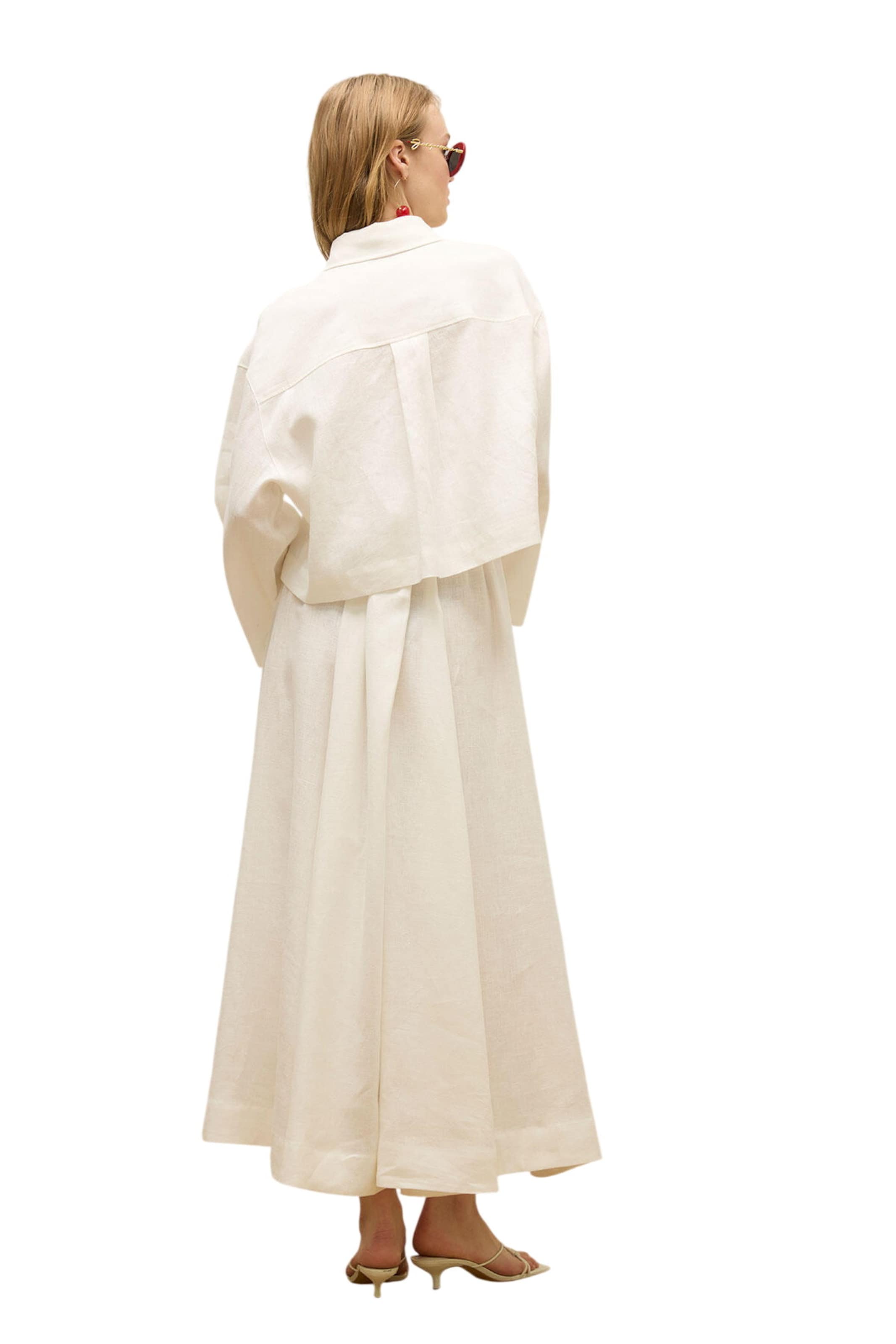 MANUKA Bluse in Beige