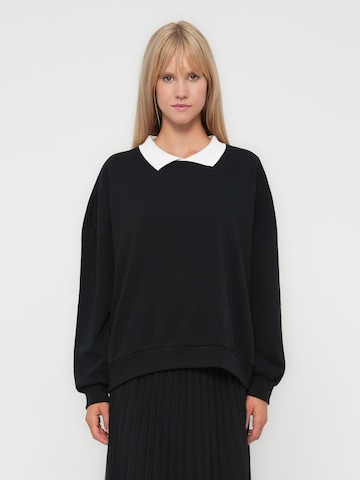 Noisy may Sweatshirt 'NMSELDA' in Black: front