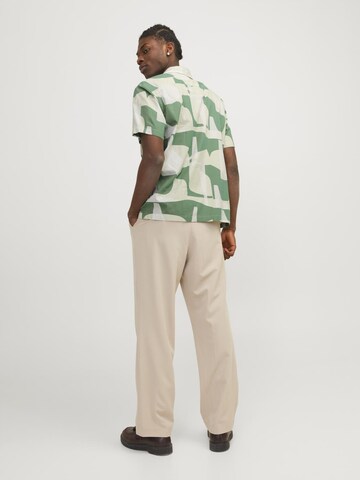 JACK & JONES Comfort fit Overhemd 'JJRBCARNABY' in Groen