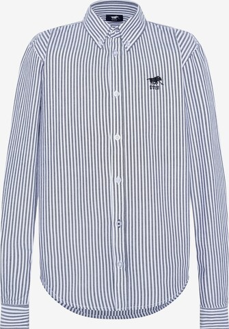 Polo Sylt Regular fit Button Up Shirt in Blue: front