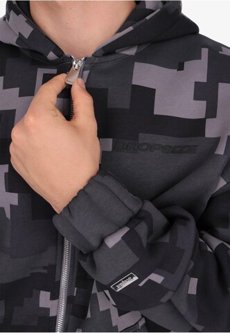 Dropsize Sweat jacket in Black