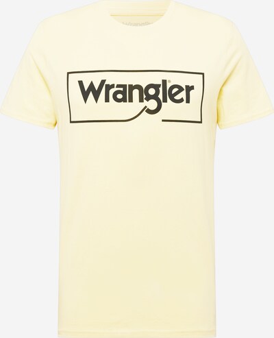 WRANGLER Shirt in Pastel yellow / Black, Item view