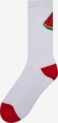 Mister Tee Socks 'Fancy Fruit' in White