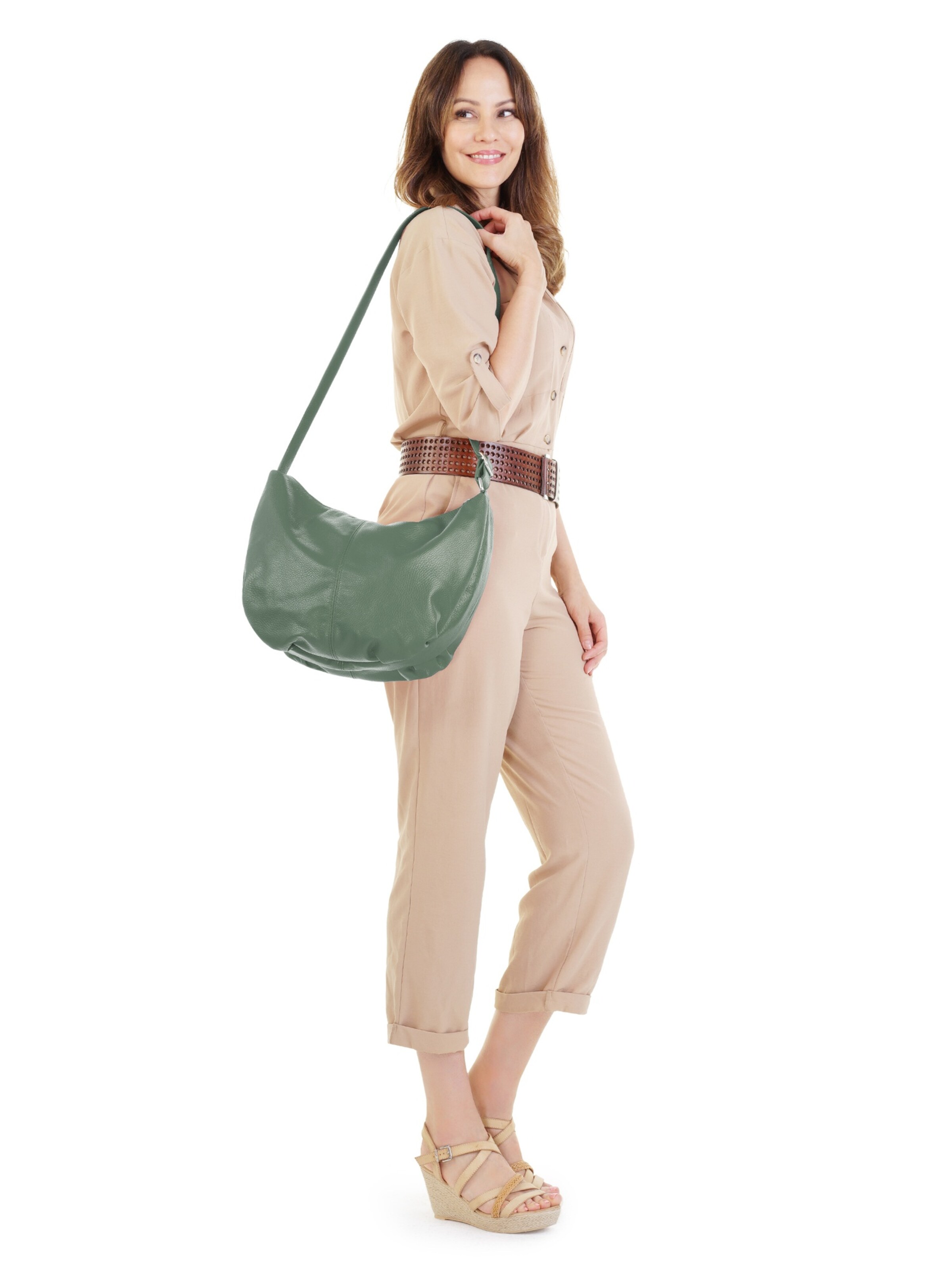 Cabas Samantha Look en vert