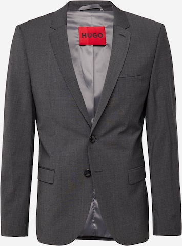 HUGO Red Slim Fit Sakko in Grau: predná strana