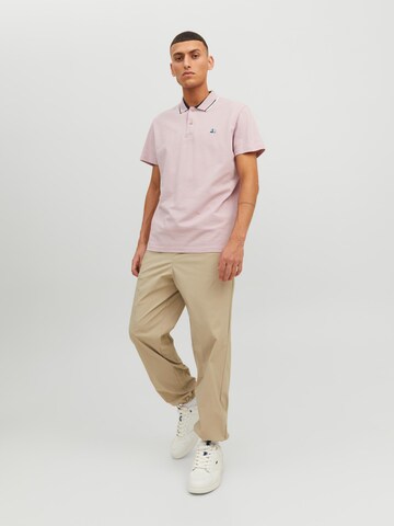 JACK & JONES Shirt 'Logan' in Roze