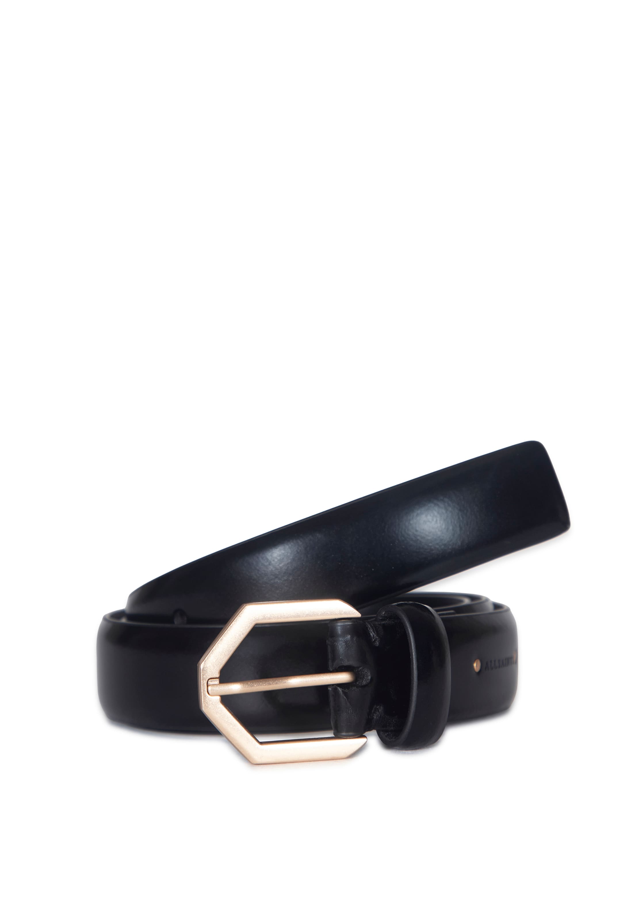 AllSaints Belt in Black: front