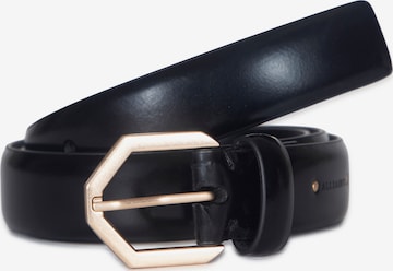 Cintura di AllSaints in nero: frontale