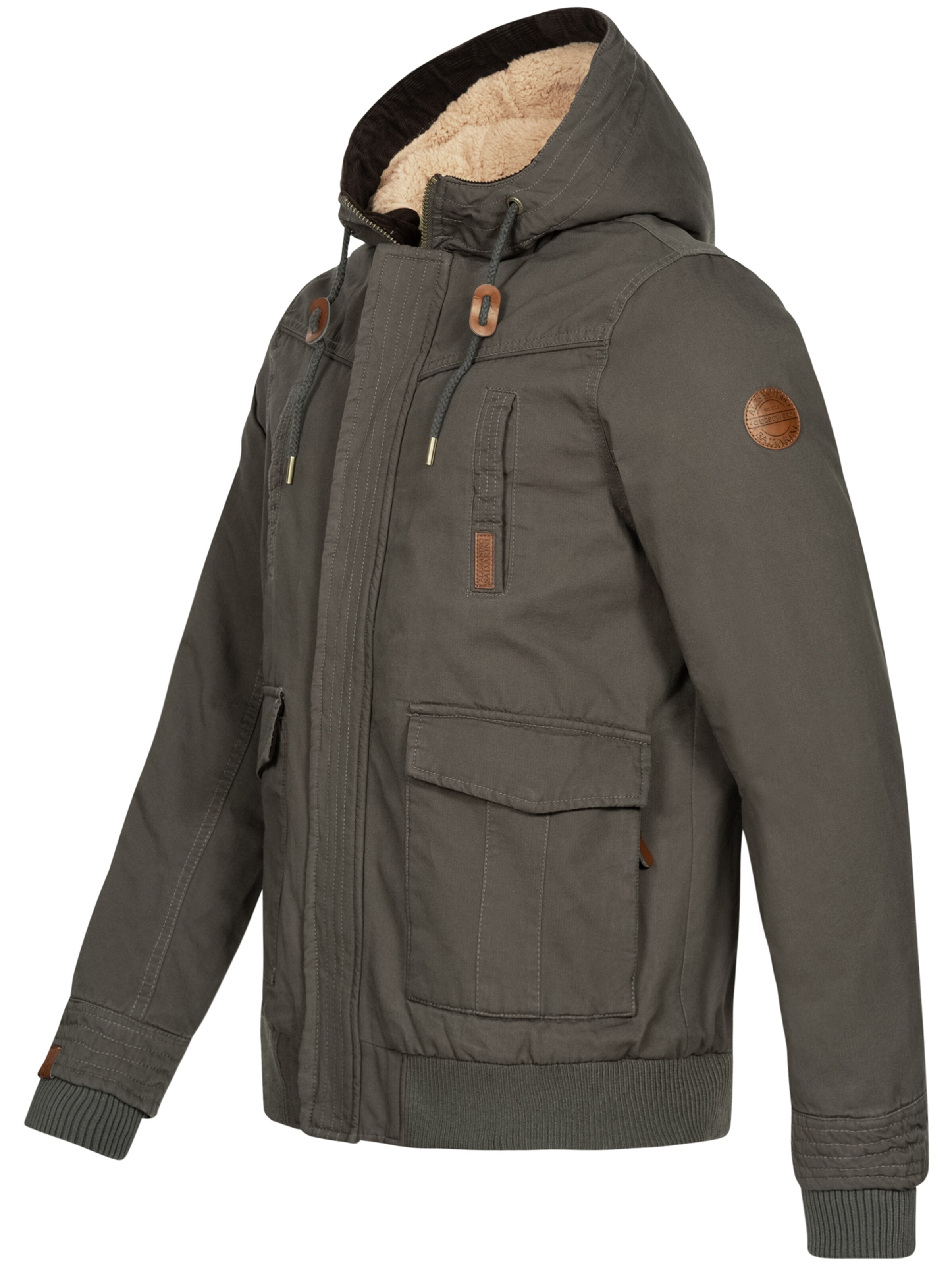 Alessandro Salvarini Winterjas 'Rigio' in Grijs