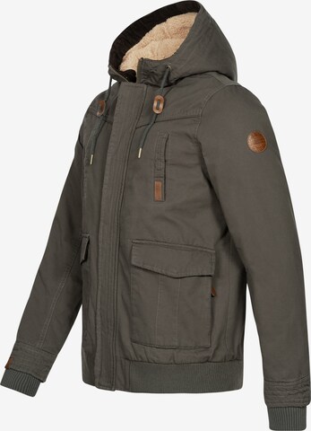 Alessandro Salvarini Winter Jacket 'Rigio' in Grey