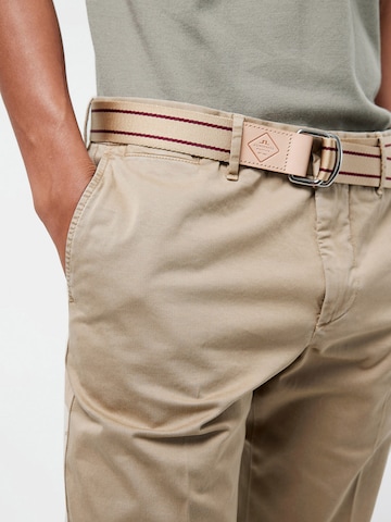 Slimfit Pantaloni chino 'Chaze' di J.Lindeberg in marrone