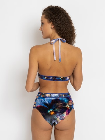 JIORO Triangel Bikinitop 'VIOLET' in Gemengde kleuren
