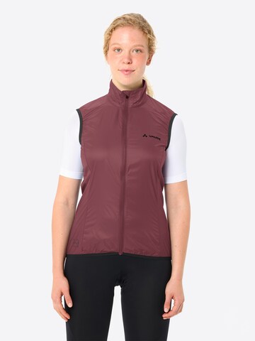 VAUDE Sportweste 'Matera' in Braun: Vorderseite