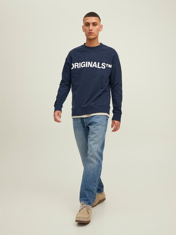 Sweat-shirt 'Clean' JACK & JONES en bleu