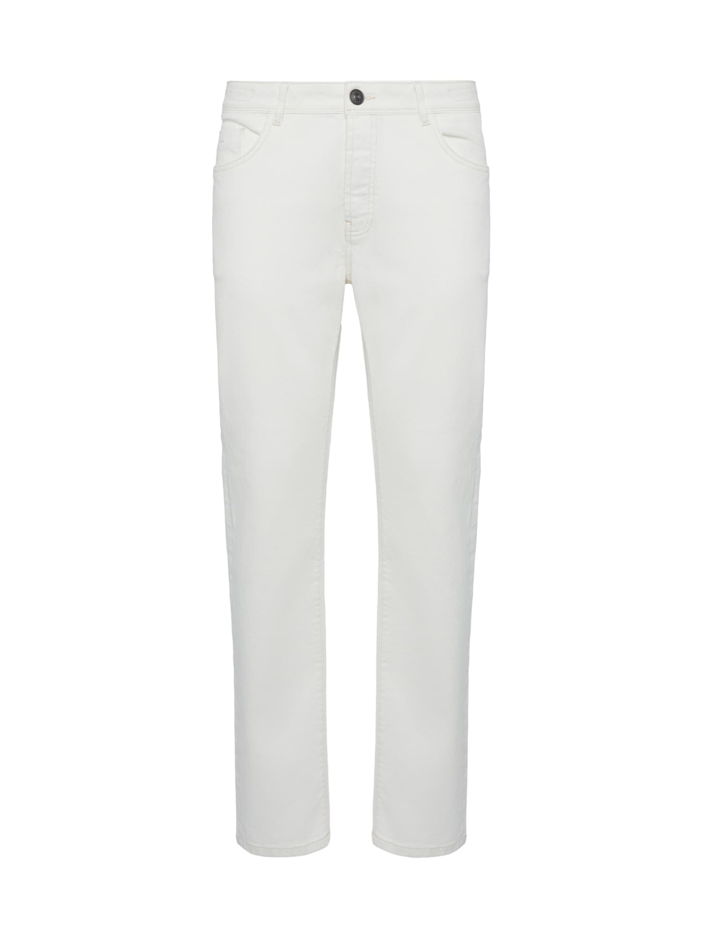 Boggi Milano regular Jeans i beige: forside