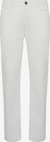 Boggi Milano Regular Jeans in Beige: front