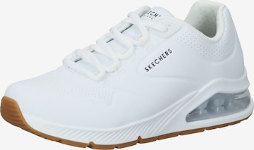 Baskets basses 'Uno 2' SKECHERS en blanc : devant