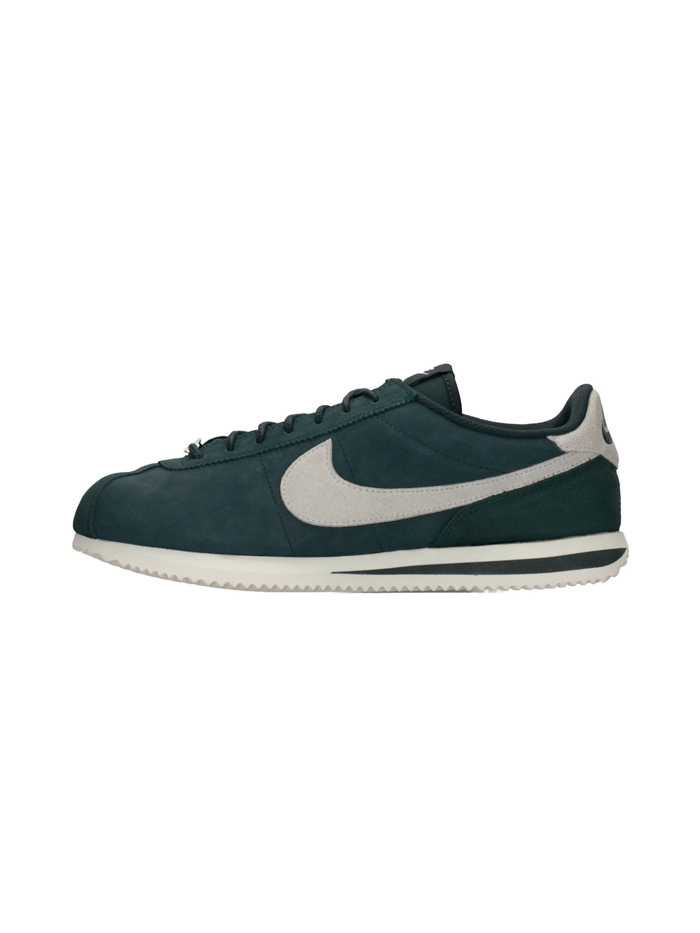 Nike Sportswear Σνίκερ χαμηλό 'Cortez Premium' σε γκριζομπέζ / σκούρο πράσινο, Άποψη προϊόντος