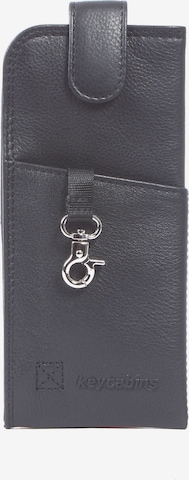 keycabins Brillenetui 'SPECS-01' in Schwarz: Vorderseite