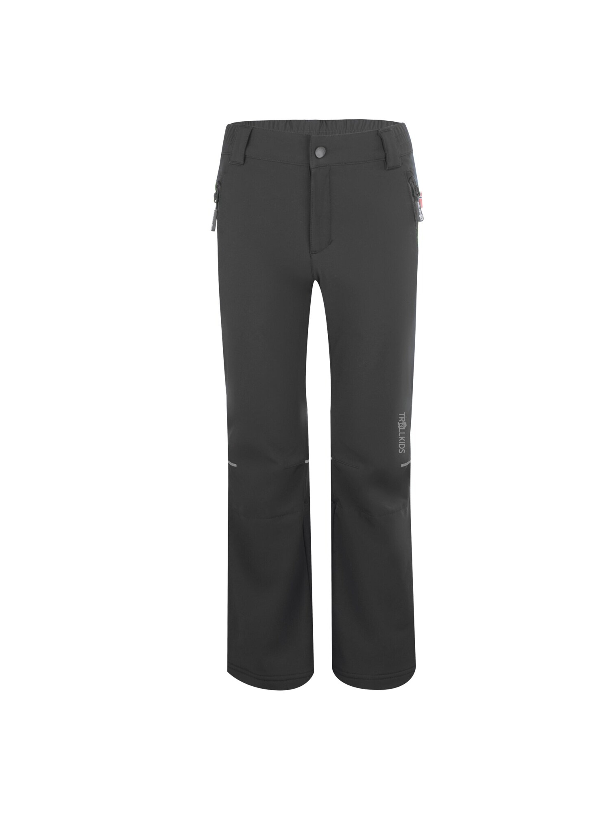 TROLLKIDS Athletic Pants in Grey: front