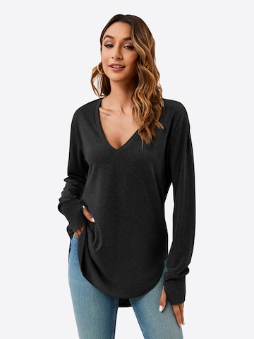 Imily Bela Shirt in Schwarz: Vorderseite