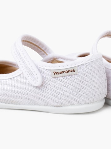 Ballerines Pisamonas en blanc