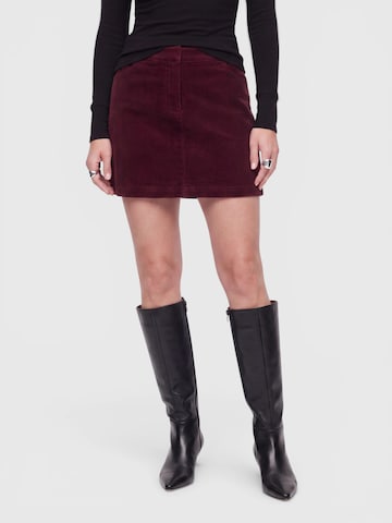 Fustă de la everly® pe roșu