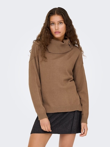 ONLY Strickpullover 'ONLJAYDEN' in Braun: Vorderseite