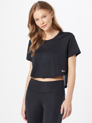 NIKE Performance shirt 'One' in Black: front