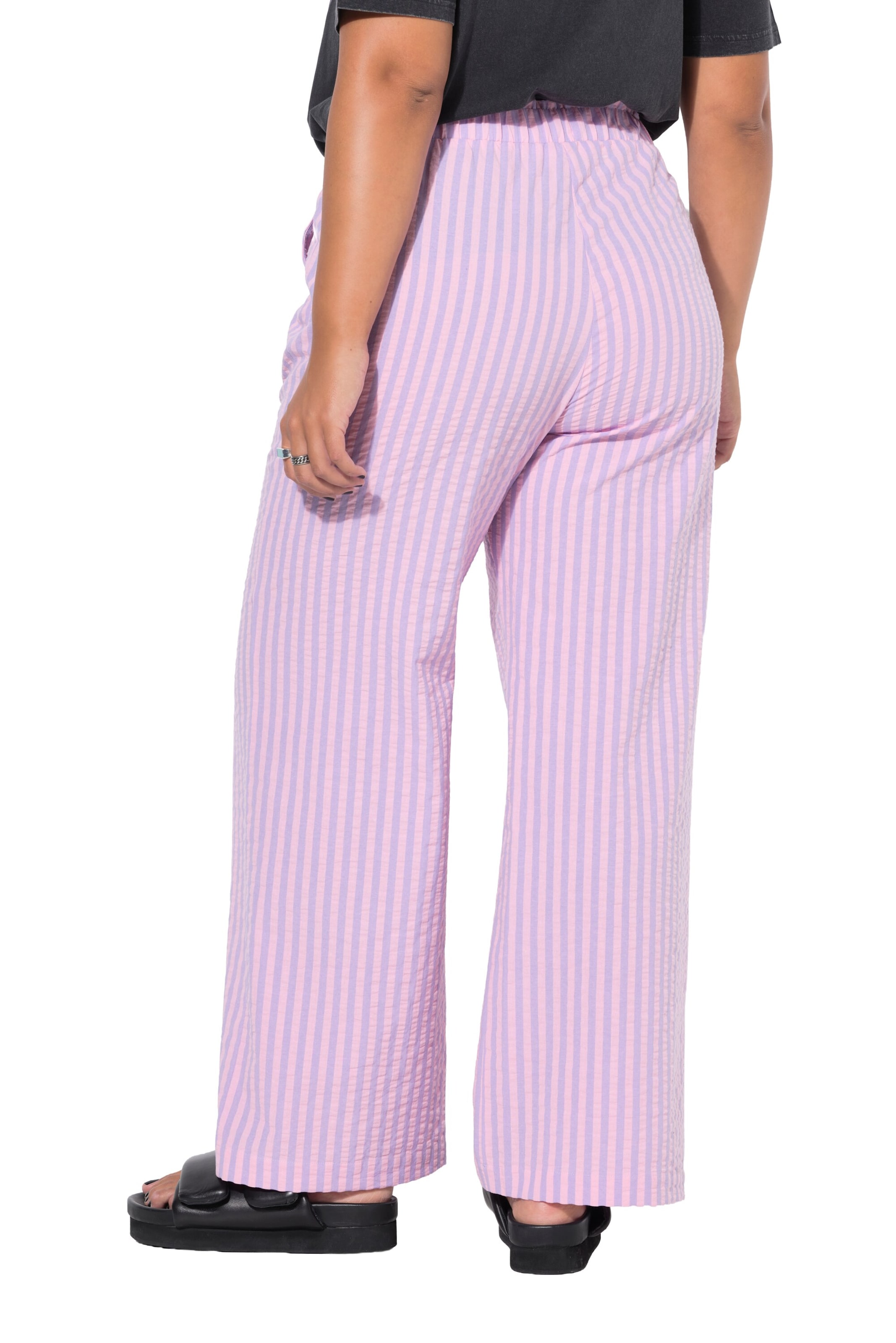 Studio Untold Wide leg Broek in Roze