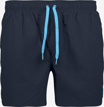 CMP Board Shorts in Blue: front