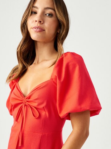 Robe 'LUA' Sável en rouge