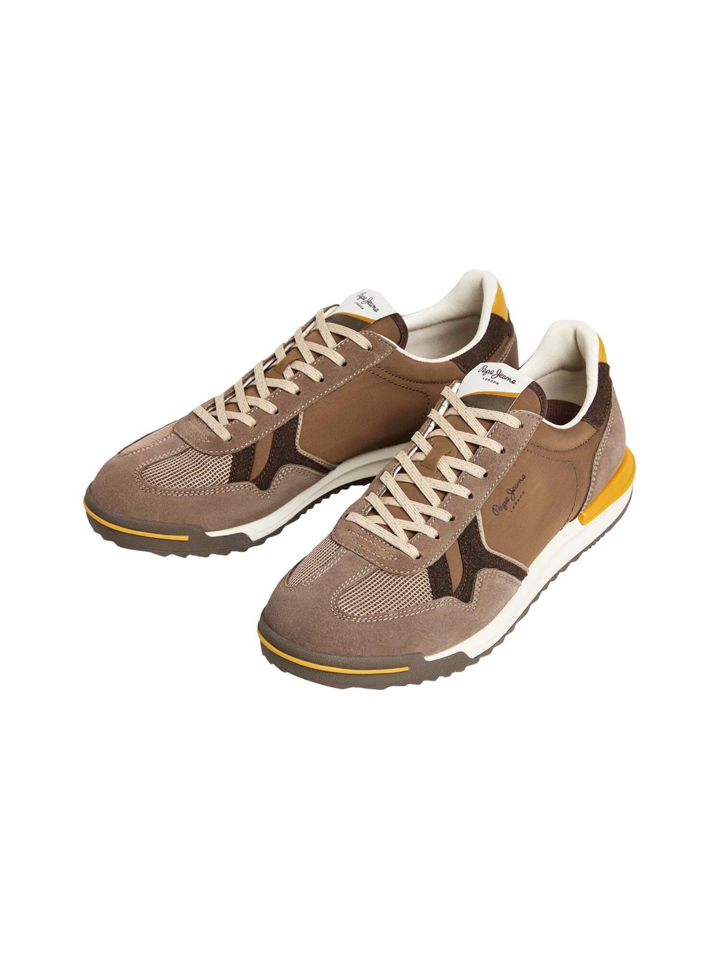 Pepe Jeans Sneakers laag 'Marvin Match' in Beige