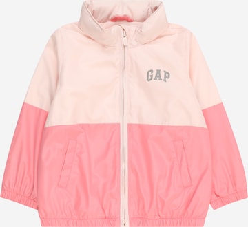 GAP Přechodná bunda – pink: přední strana