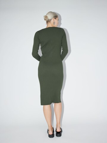 LeGer by Lena Gercke Knitted dress 'Josefin' in Green