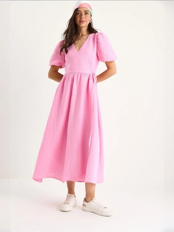 Bianco Lucci Jurk in Roze