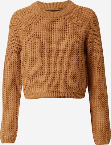 ONLY Sweater 'Matilda' in Brown: front